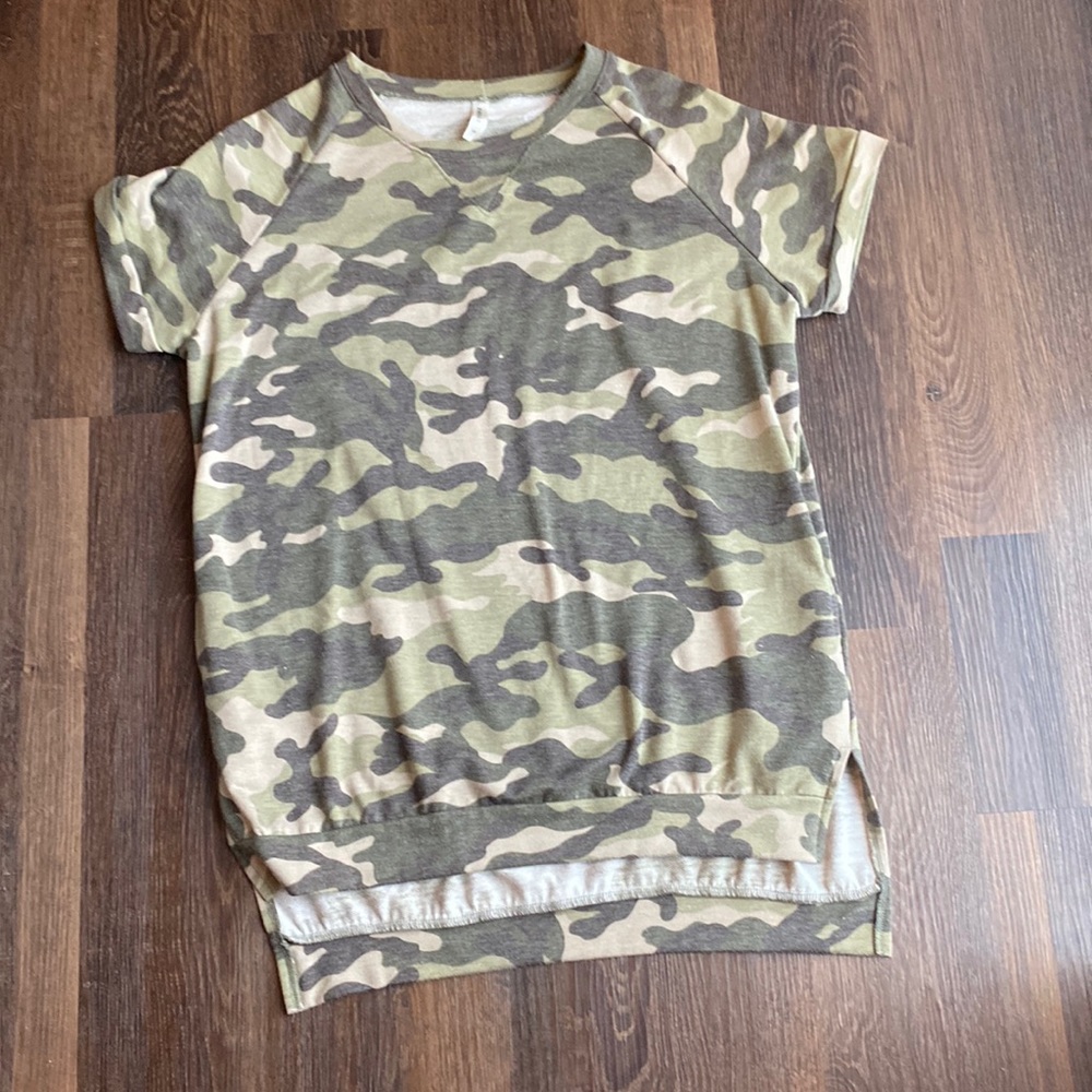 Emerald Camo top